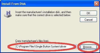 install from disk