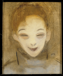 Helene Schjerfbeck: Katri hymyilee