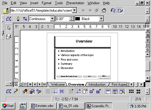 StarOffice Impress