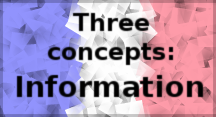 Three Concepts: Information