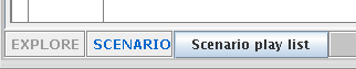 Minimized scenario dialog button