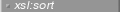 xsl:sort