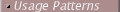 Usage Patterns