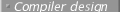 Compiler design