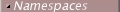 Namespaces
