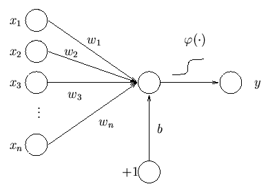 \includegraphics[width=.7\textwidth]{pics/perceptron}