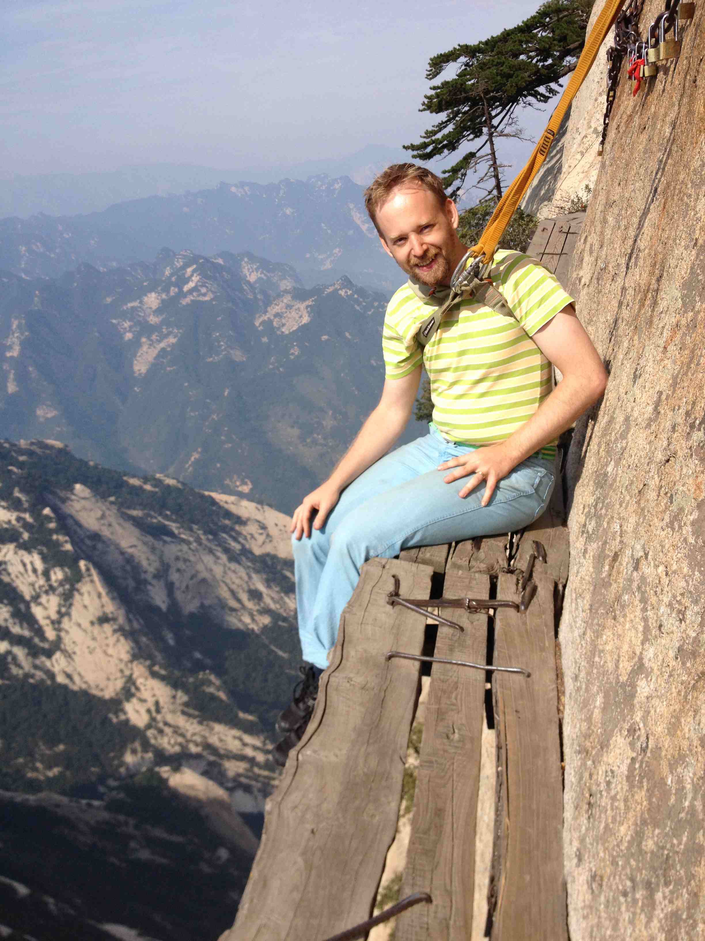 Photo of me on top of Mount Huashan