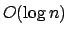 $O(\log n)$