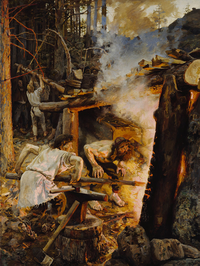 Sammon valmistus